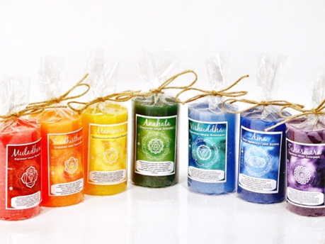 Разновидности чакровых свечей